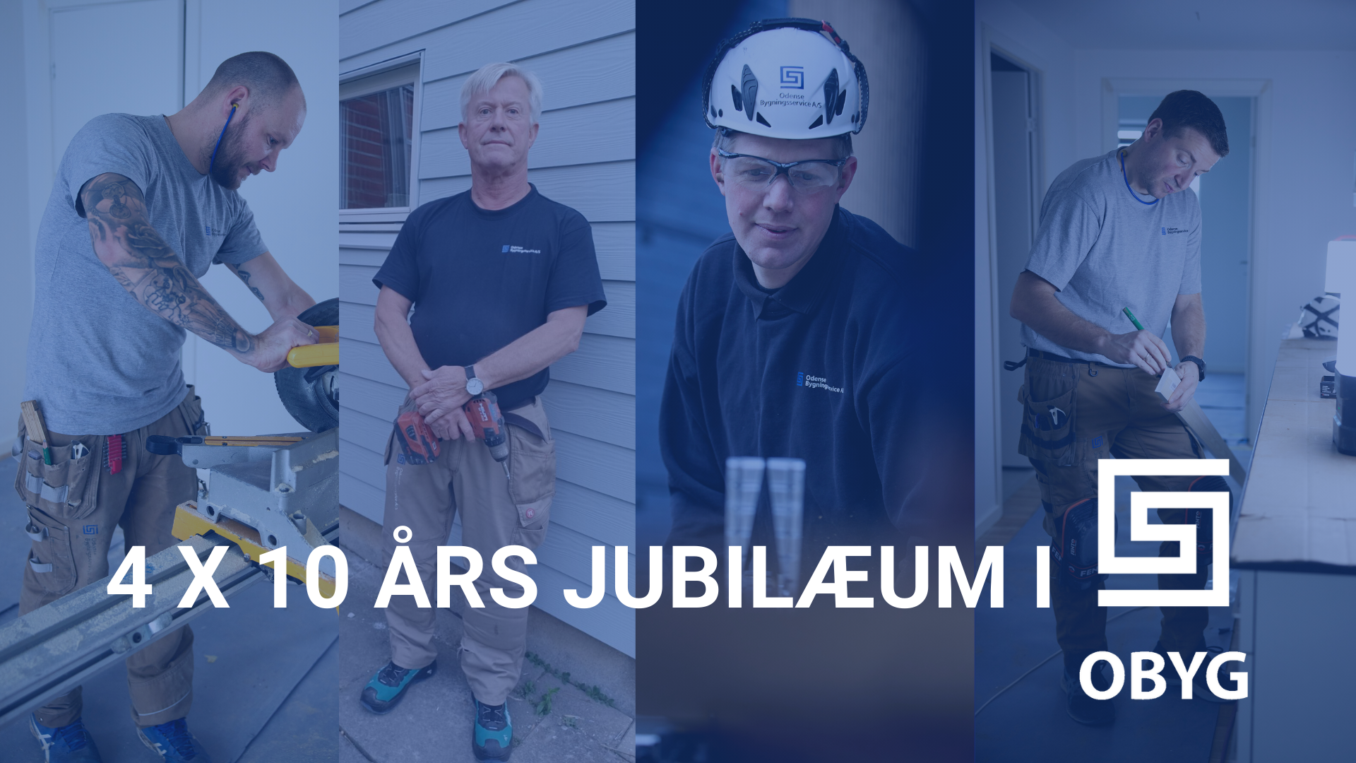 4 X 10 Års jubilæum i Obyg